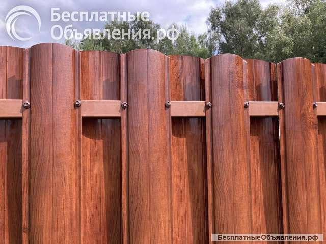 Металлический штакетник по низкой цене в Минске