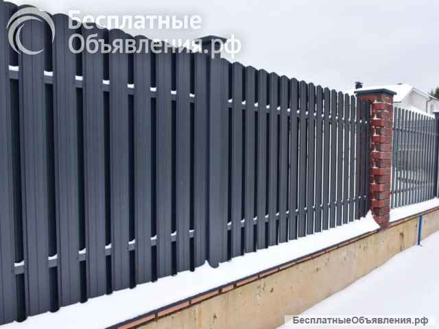 Металлический штакетник по низкой цене в Минске