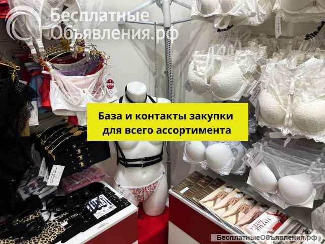 Готовый автоматизированный бизнес - магазин женского белья, доход от 870000 руб/год