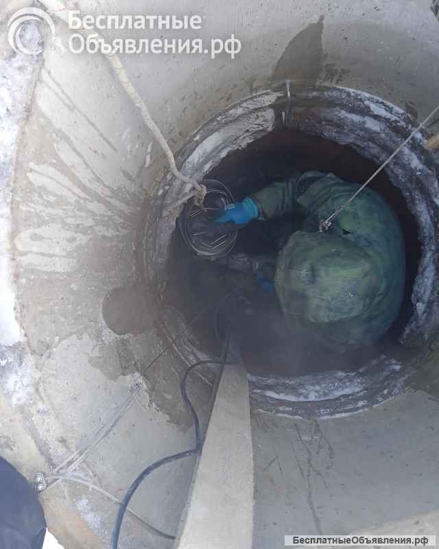 Чистка и ремонт питьевых колодцев, бурение скважин