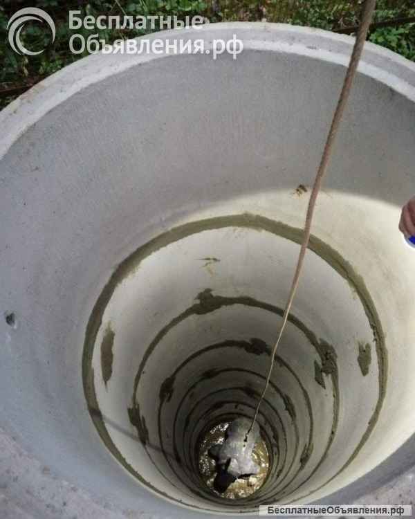 Чистка и ремонт питьевых колодцев, бурение скважин