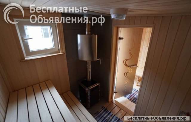 Баня мобильная 4 м х 2,4 м х 2,6 м