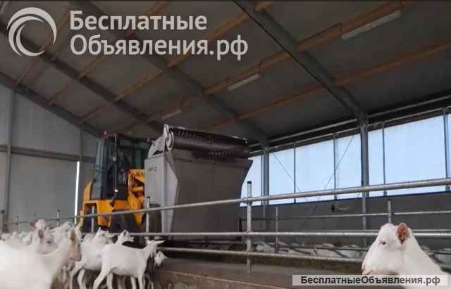 Кормораздатчик ковш-миксер для коз овец КРС SIEPLO