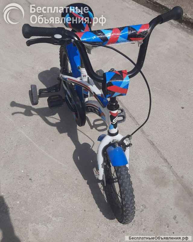 Велосипед детский (от 4-x до 6-ти лет), колеса 35 см (14 дюймов), без передач