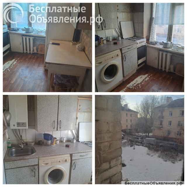 3-комн кварт 54 м2 3 этаж/5 кирпич