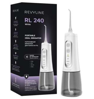 Ирригатор Ревилайн RL240 белого цвета