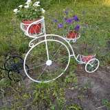 Цветочница ретро велосипед