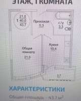 1 к.кв.жк Версаль. Район Табачки