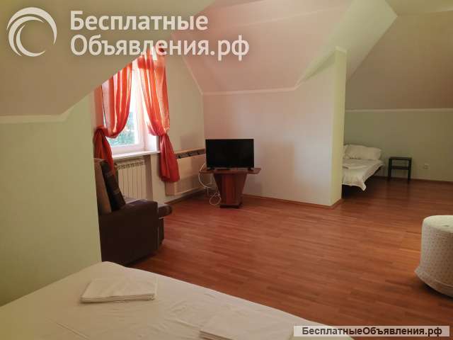 Комнаты посуточно в доме