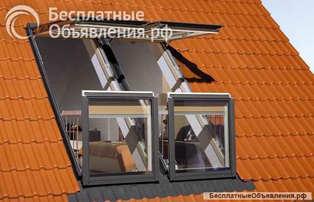 Мансардные окна Roto Fakro Velux/ Чердачные лестницы
