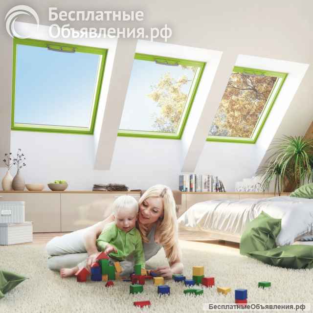 Мансардные окна Roto Fakro Velux/ Чердачные лестницы