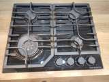 Газовая варочная панель Kuppersberg FG 63 B Панель конфорок: газ на стекле Всего конфорок: 4 шт. б/у