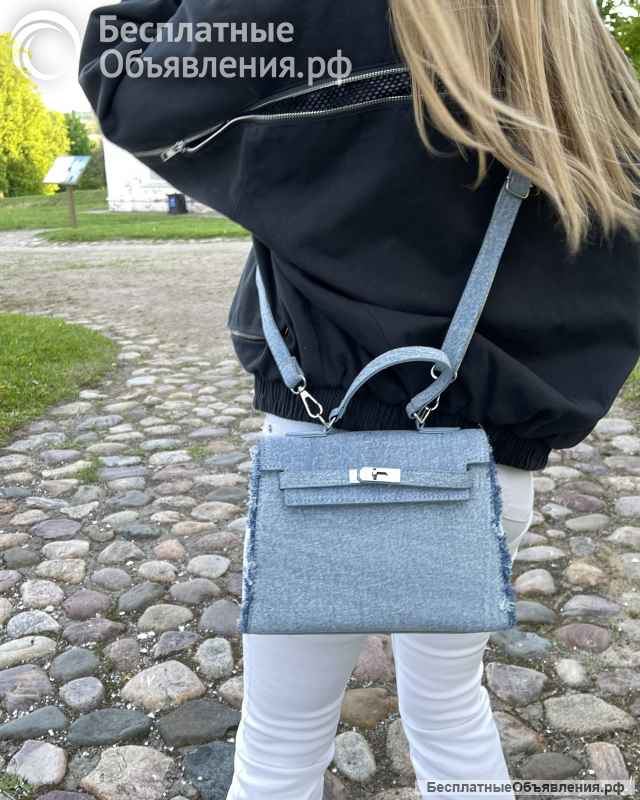 Сумка джинсовая женская