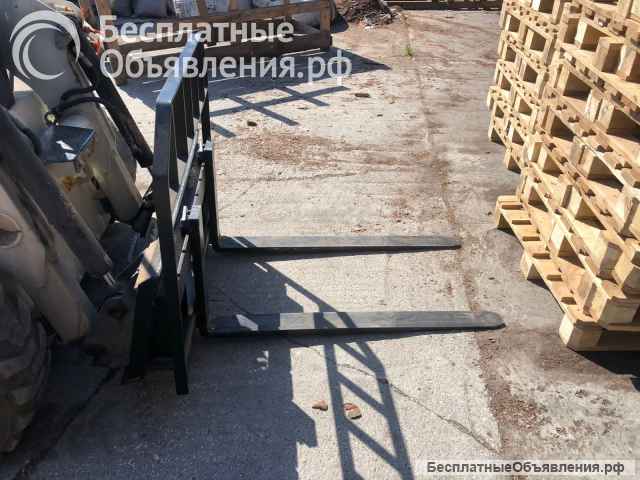 Вилы паллетные на мини-погрузчики и фронтальные погрузчики