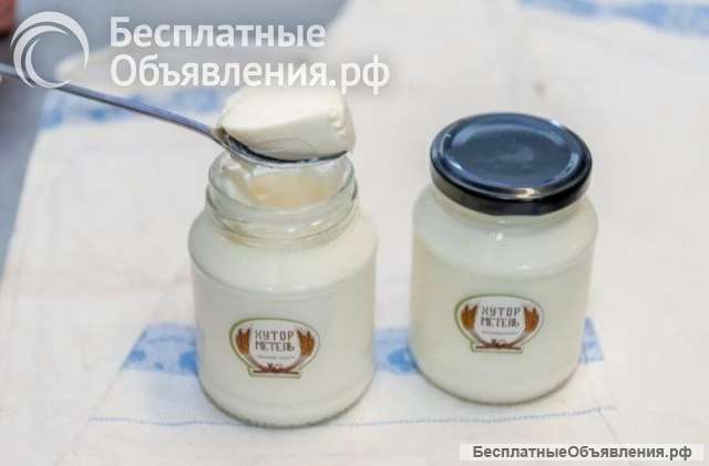 Сливки и сметана от " Хутора Метель"