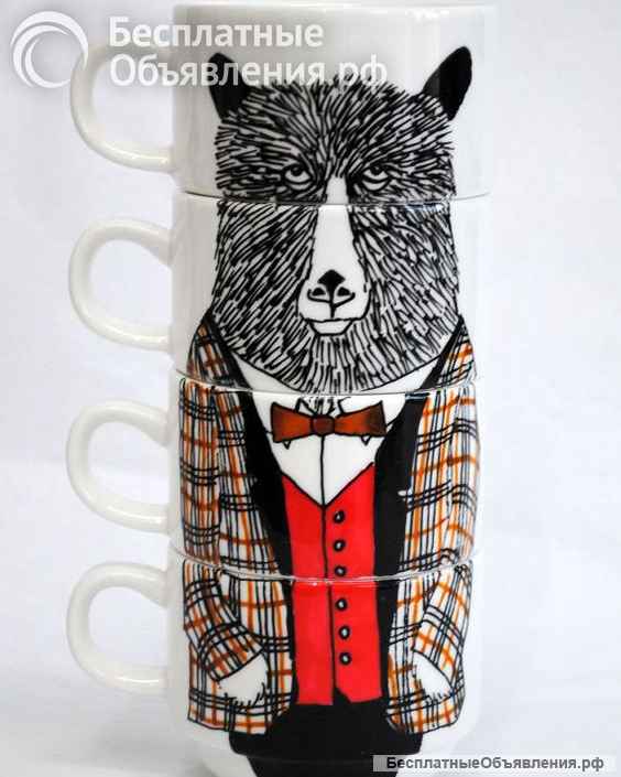 Печать на кружках и бутылках фото