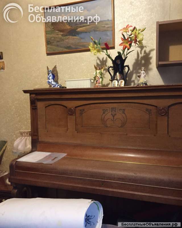 Старинное немецкое пианино feurich leipzig 1910 г