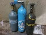 Газовый баллон 3.5 литра углекислота/ закись азота/2.8 литра кислород