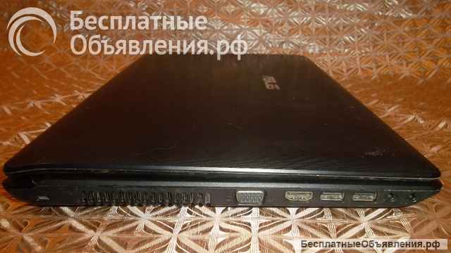 Ноутбук б.у. Asus K52F в отличном состоянии 15,6"/Core i3/4-8Gb/HDD 320/DVD/3час