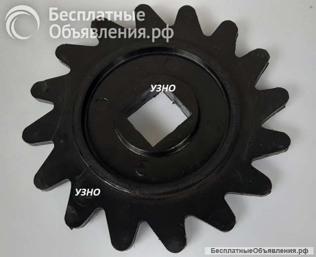 Звездочка пластмассовая D-162. Z-16. на дисковый сепаратор земли и торфа