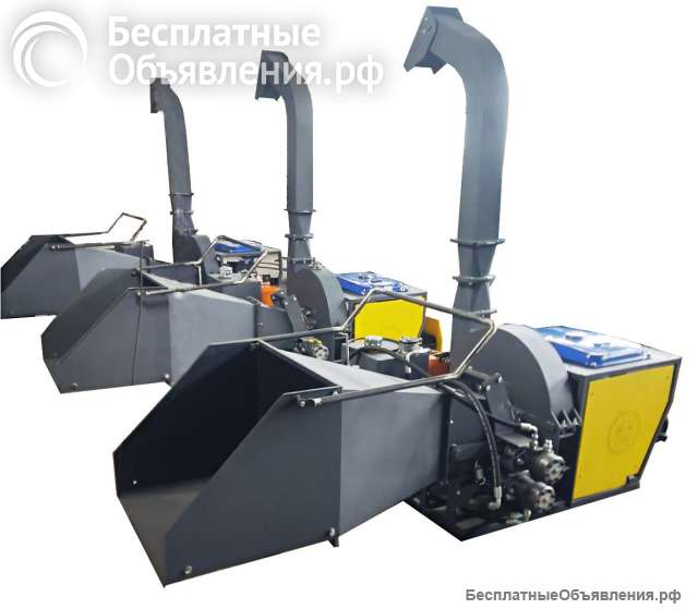 Прицепной измельчитель веток