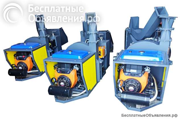 Прицепной измельчитель веток