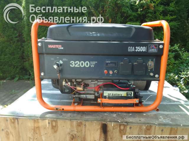 Бензиновый генератор Dаеwоо GPA 3500E