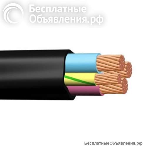Кабель силовой медный ВВГ нг 5х70, новый цена 2705 р