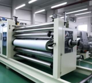 Экструзионный ламинатор для бумаги и спанбонда