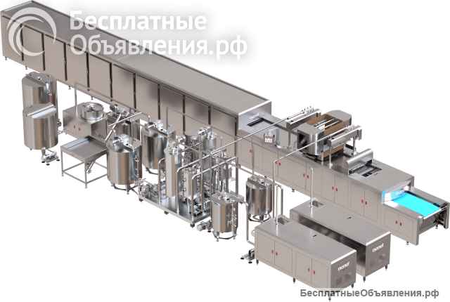 Линия для производства твердых, желейных, леденцовых, кофейных конфет - fjb group llc