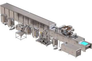 Линия для производства мягких желейных конфет - fjb group llc