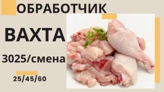 Упаковщики, обработчики Вахтовый метод работы