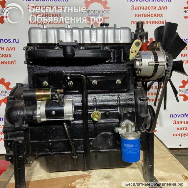 ДВИГАТЕЛЬ ZH4102 НА ПОГРУЗЧИК ZL20 ДЛЯ АКПП в Новосибирске