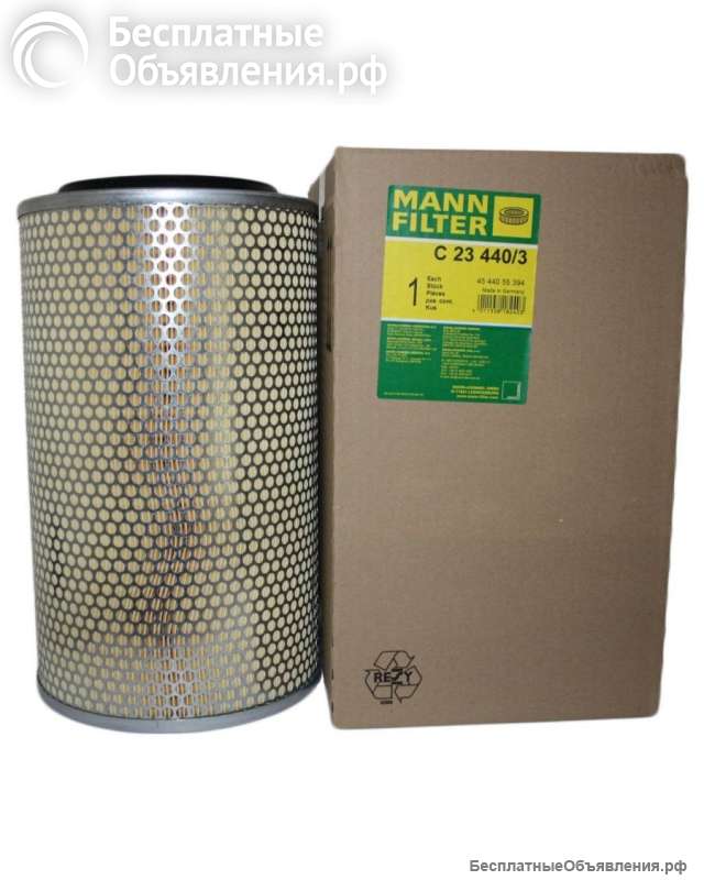 Воздушный фильтр MANN-FILTER C 23 440/1