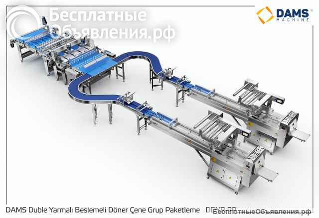 Линия для упаковки с двоиным запаищиком - fjb group llc