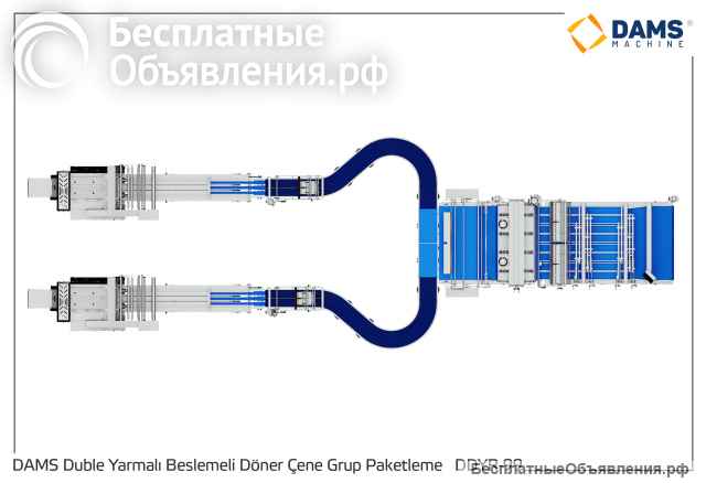 Линия для упаковки с двоиным запаищиком - fjb group llc