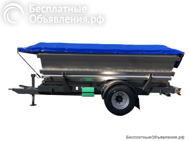 Прицеп из нержавейки с задней разгрузкой - fjb group llc