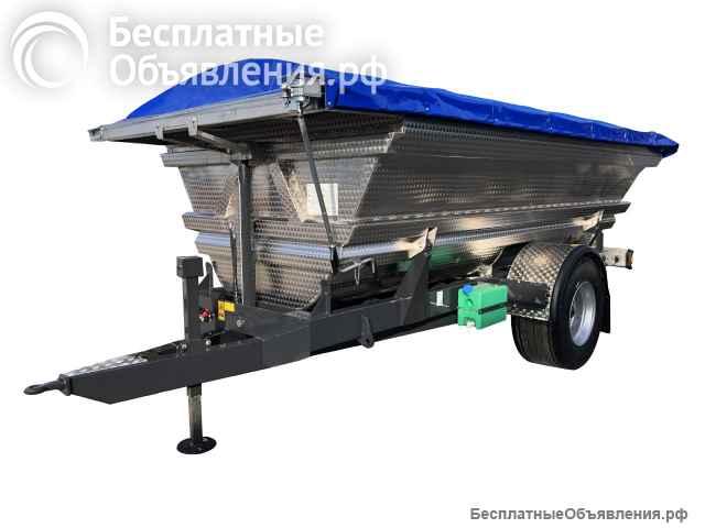 Прицеп из нержавейки с задней разгрузкой - fjb group llc