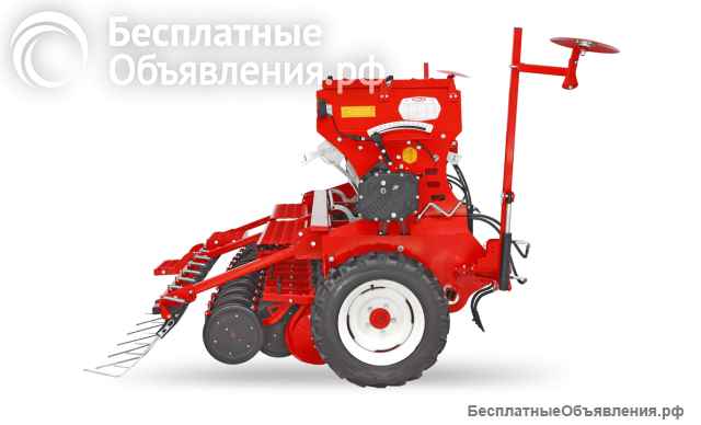 Сеялка для удобрении с двоиным диском и прикатывающим колесом - FJB GROUP LLC