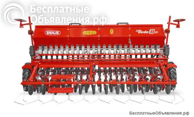 Сеялка для удобрении с двоиным диском и прикатывающим колесом - FJB GROUP LLC