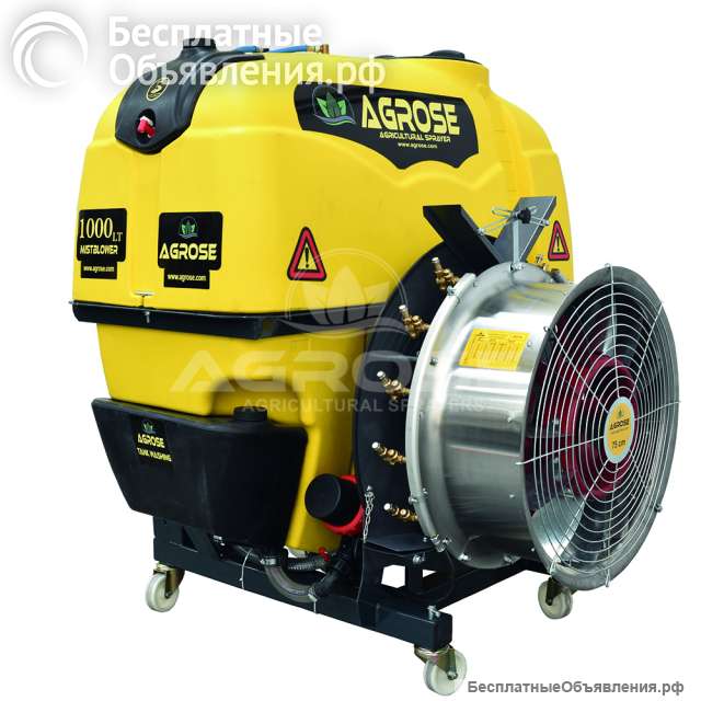 Навеснои садовыи опрыскиватель с вентилятором 75см-1000л - FJB GROUP LLC