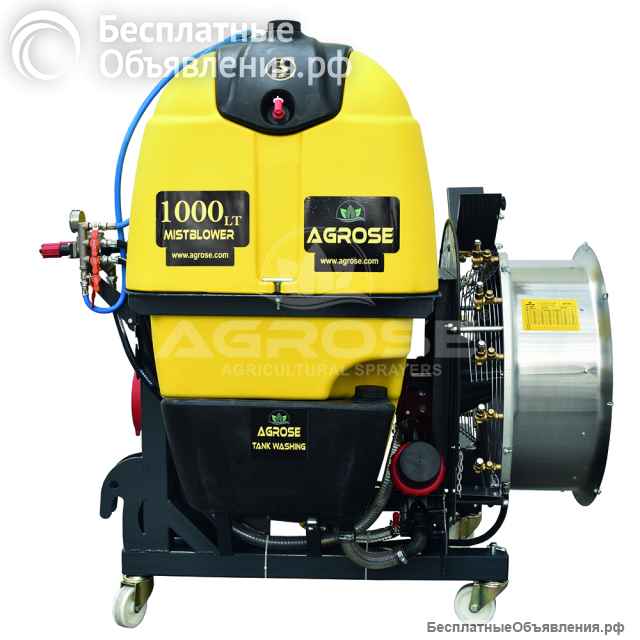 Навеснои садовыи опрыскиватель с вентилятором 75см-1000л - FJB GROUP LLC