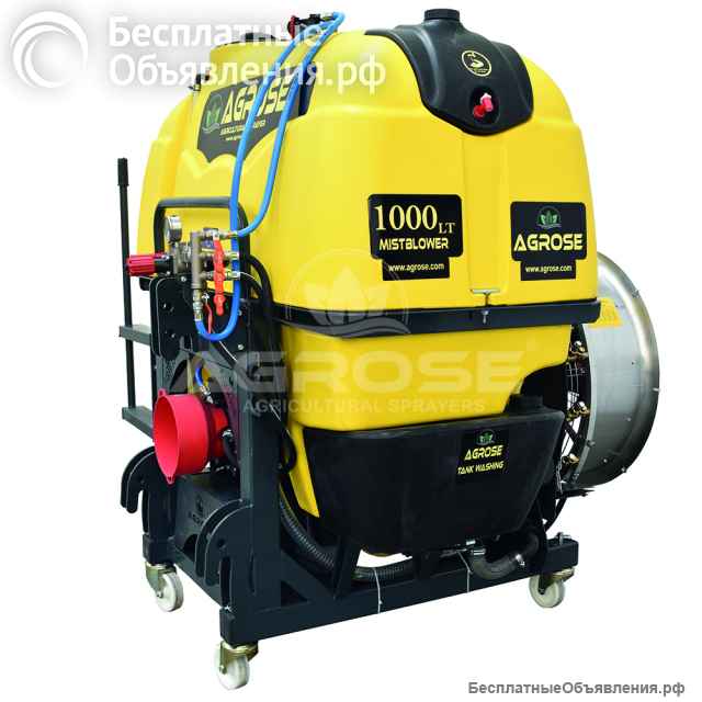 Навеснои садовыи опрыскиватель с вентилятором 75см-1000л - FJB GROUP LLC