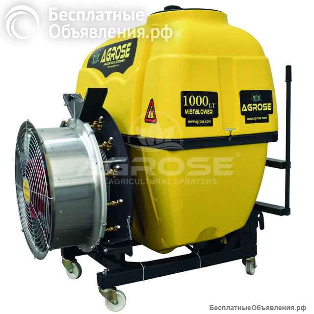 Навеснои садовыи опрыскиватель с вентилятором 75см-1000л - FJB GROUP LLC