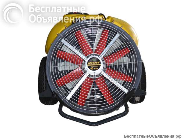 Прицепнои садовыи опрыскиватель с двоиным вентилятором 90см-2000л- FJB GROUP LLC