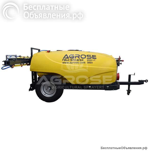 Прицепной полевой опрыскиватель 2000л - FJB GROUP LLC