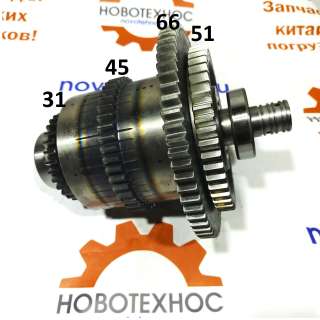 ВАЛ АКПП ZY300 (51/66/45/31) ЗАДНЯЯ СКОРОСТЬ в Новосибирске