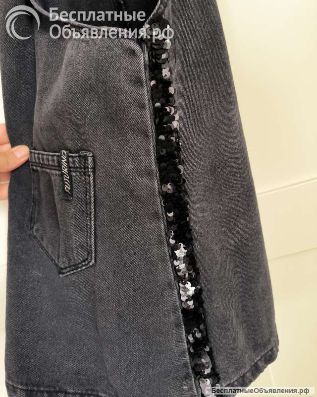 Джинсовый сарафан