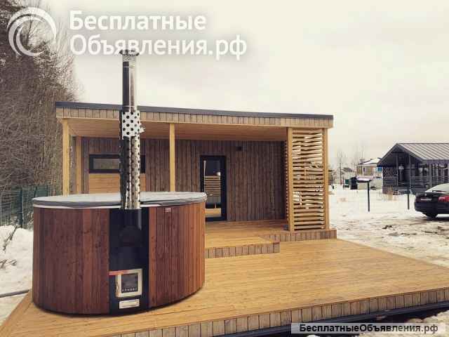Композитные купели и модульные бани