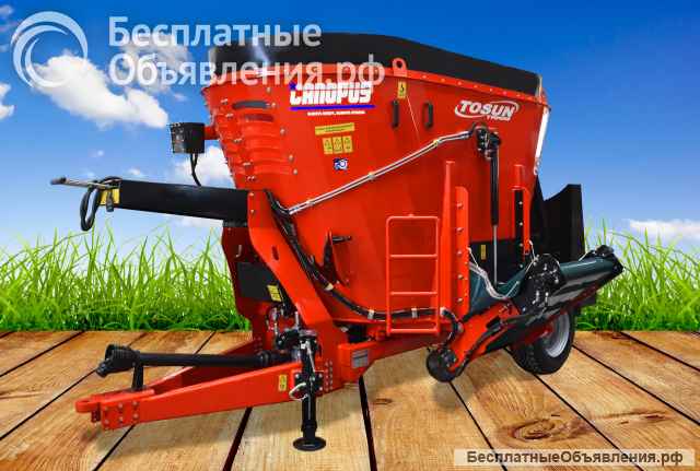 Вертикальныи кормораздатчик CANOPUS 5+1m3 - FJB GROUP LLC